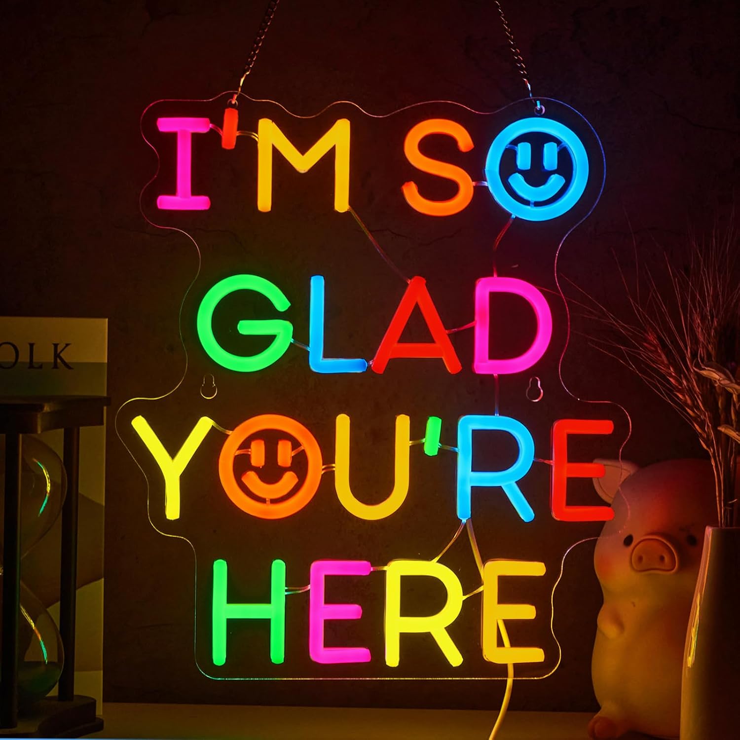 Lighting Decor Room - ﻿ Неоновая вывеска «I'm So Glad