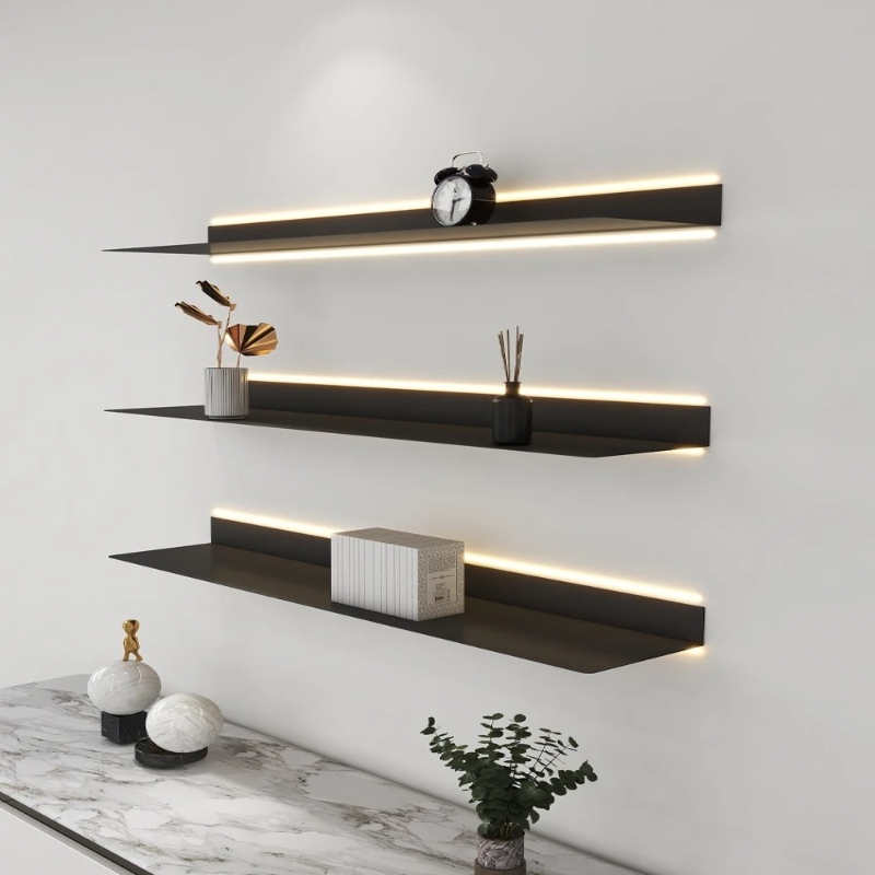 Lighting Metal Wall Decor - ‌ Металлическая полка со светодиодной подсветкой,