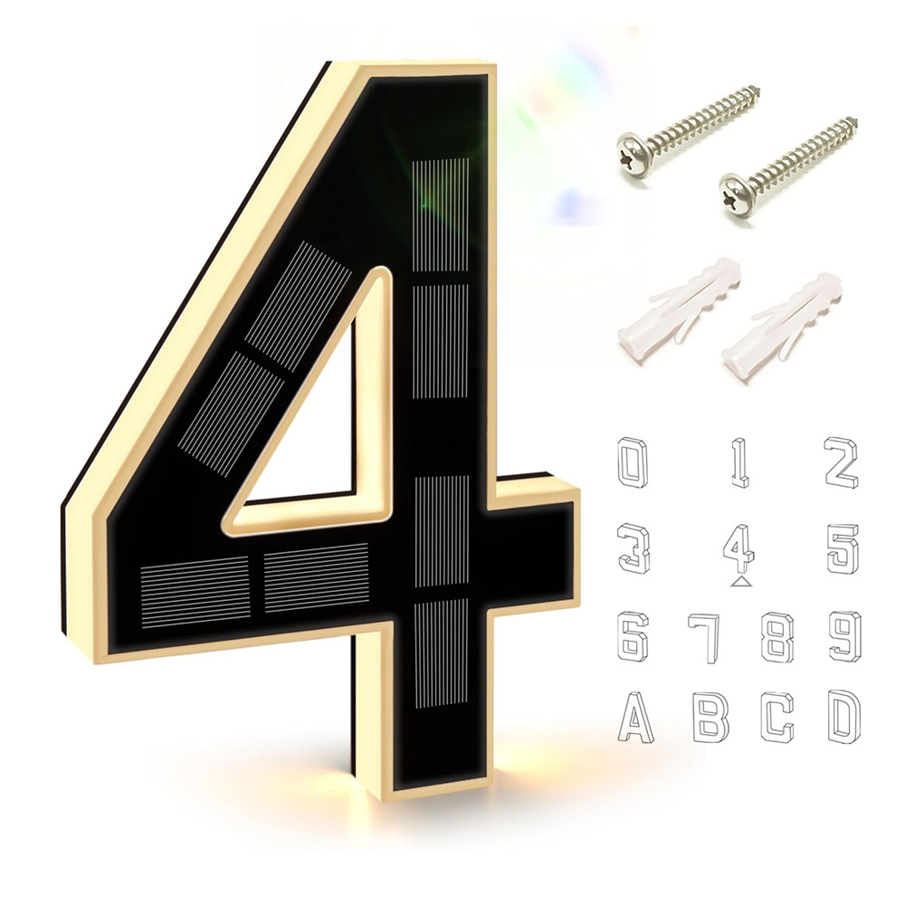 Decor Lighting Address - Солнечный светильник для номера дома 12