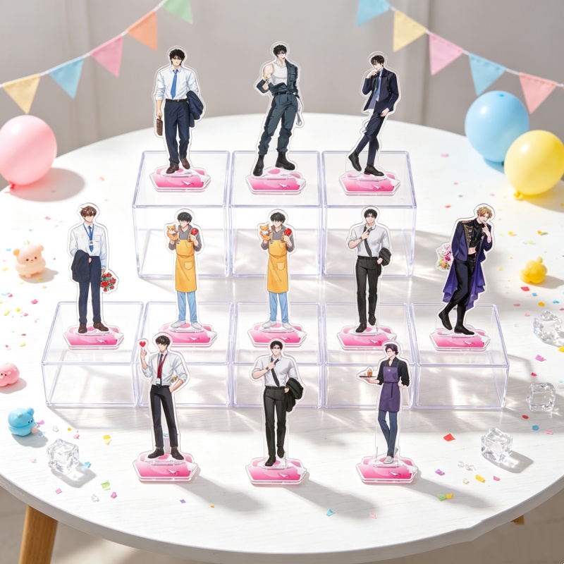 Decor Lighting Returns - Фигурка-брелок из акрила Mr. Blue Pop-up