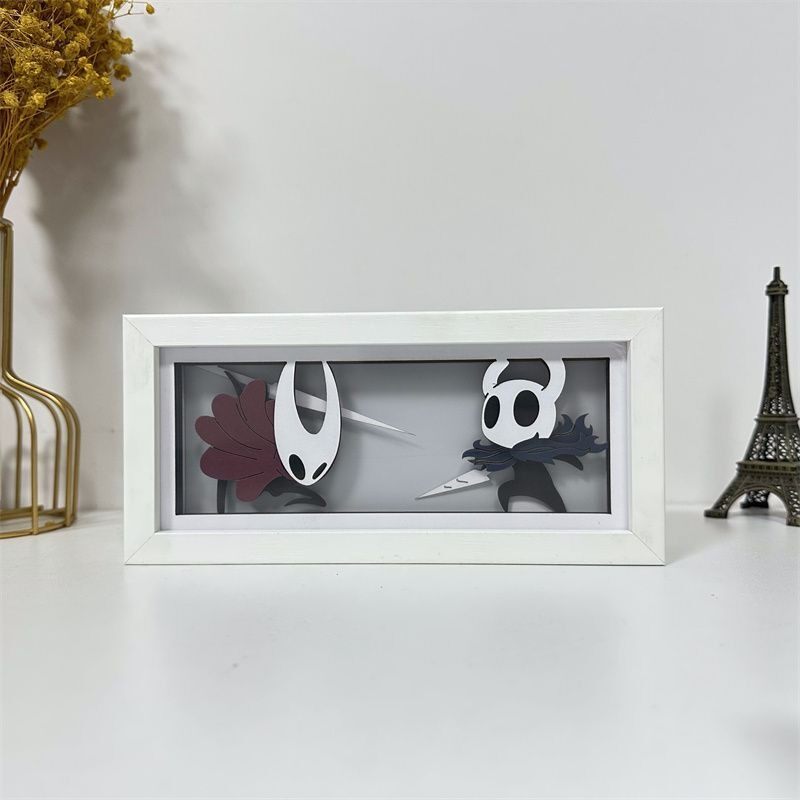 Lighting Room Decor Items - Светильник-ночник Hollow Knight с эффектом вырезанной