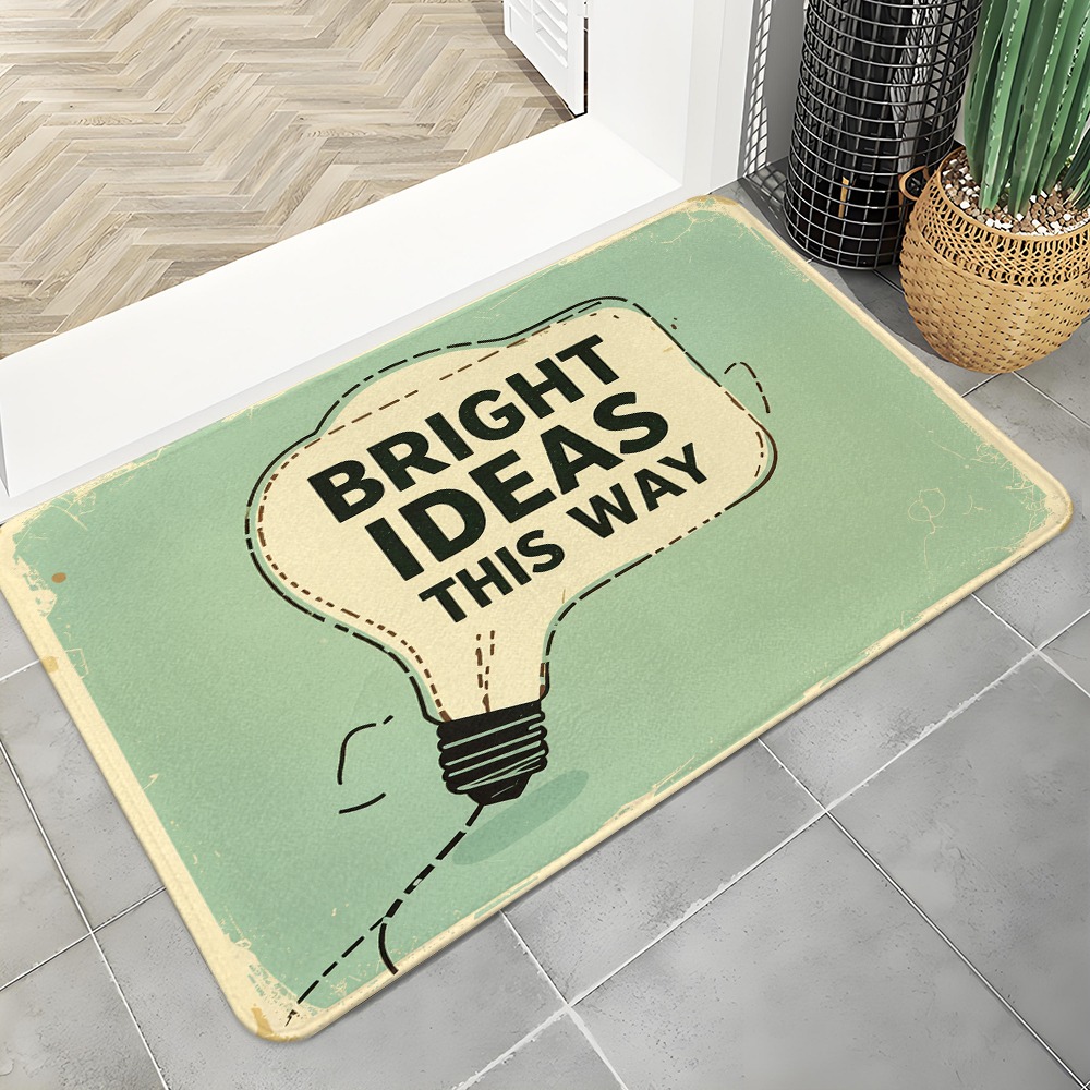 Lighting Home Decor Ideas - Коврик для двери Bright Ideas Light