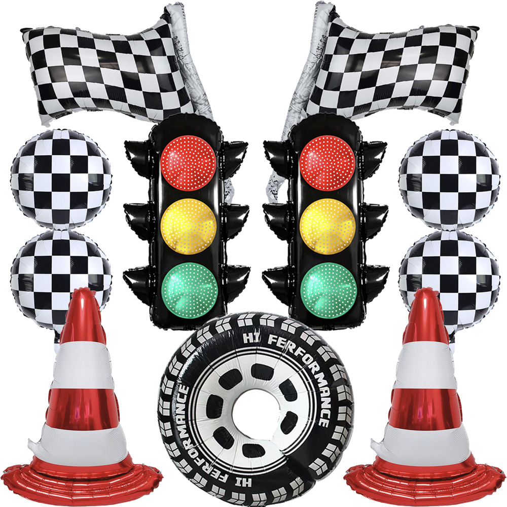 Lighting Mcqueen Birthday Decor - Гоночный автомобиль, украшение для дня рождения,