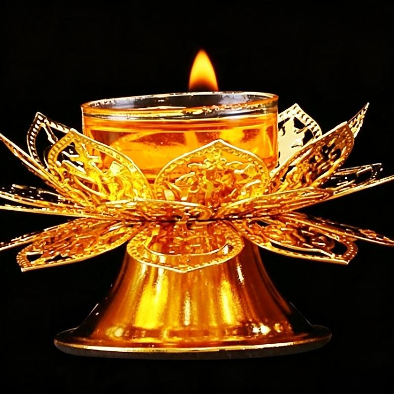 Lighting Design Decor - Подсвечник для чайных свечей с золотым