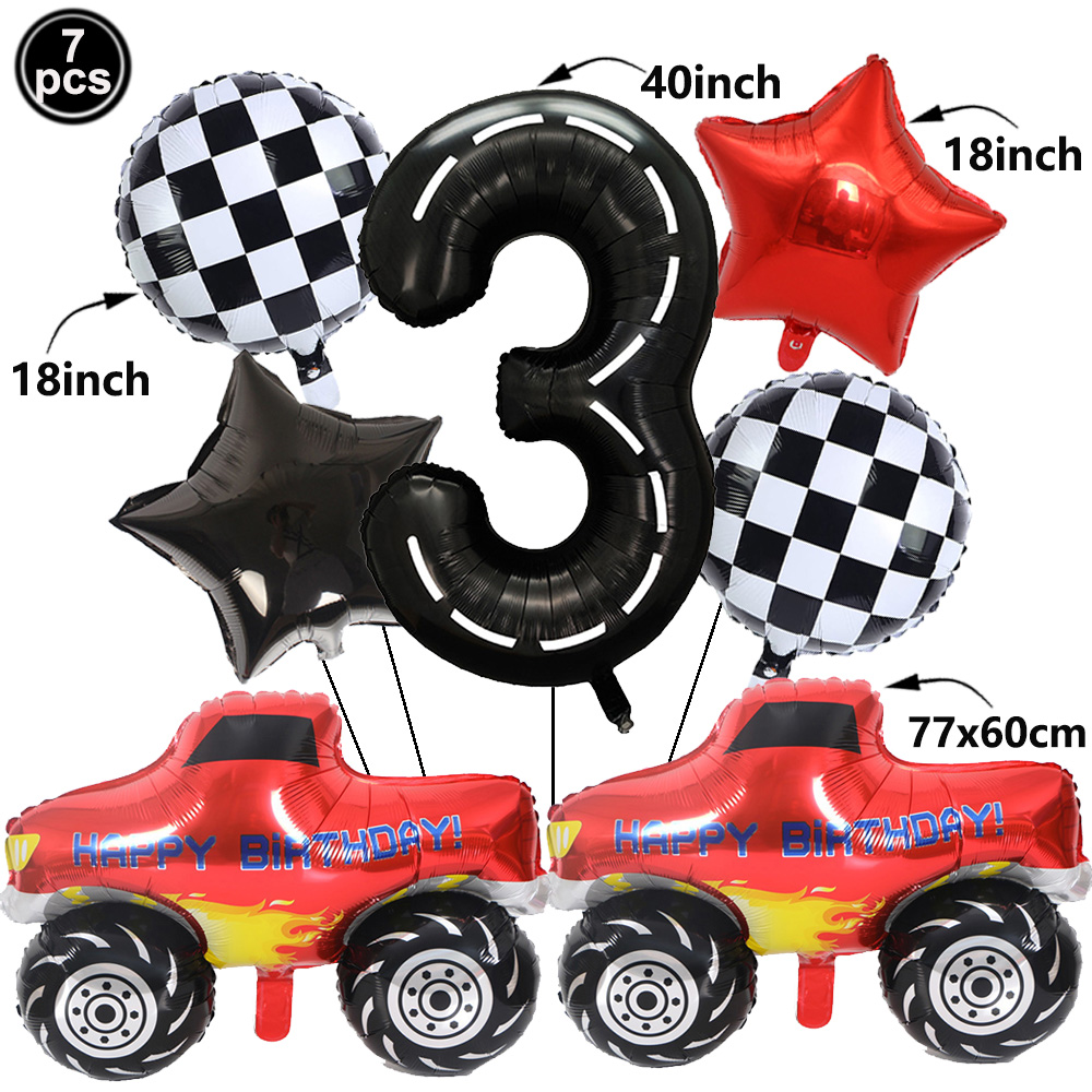 1 комплект воздушных шаров Mon – обзор и цена Lighting Mcqueen Birthday Decor