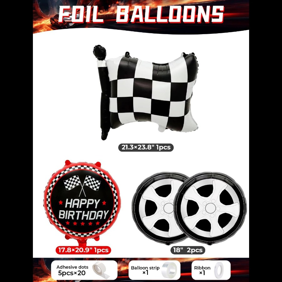Набор для создания арки из воз – обзор и цена Lighting Mcqueen Birthday Decor