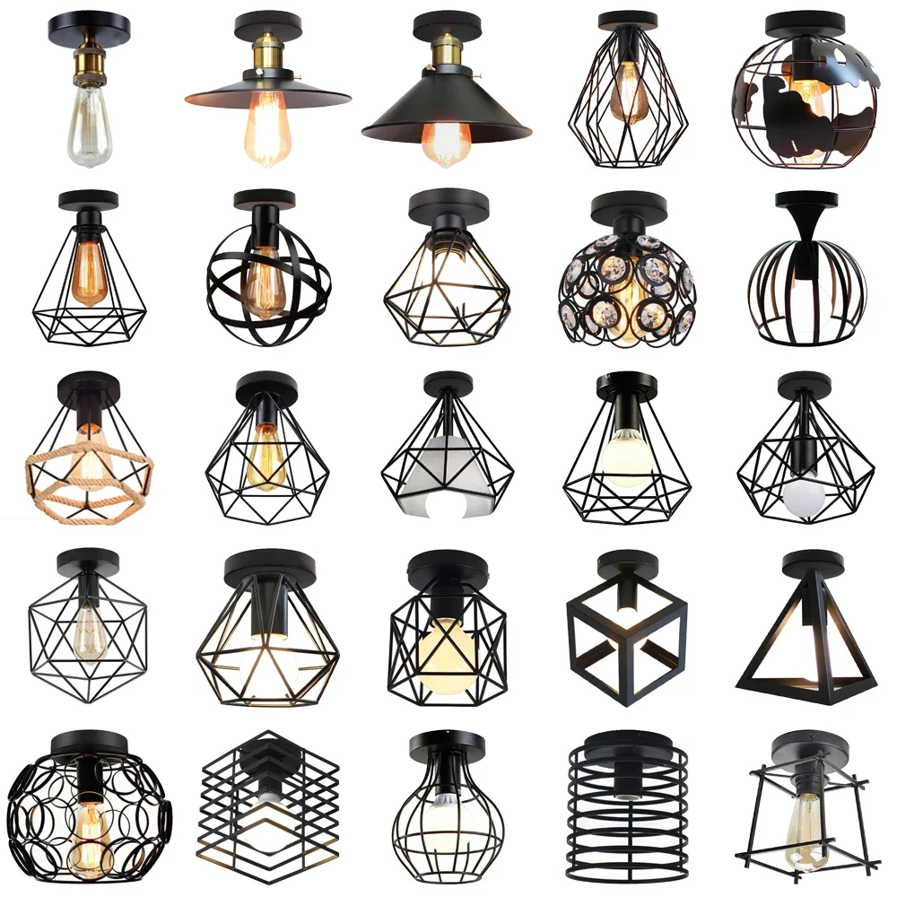 Винтажный железный потолочный  – обзор и цена Decor Lighting Returns