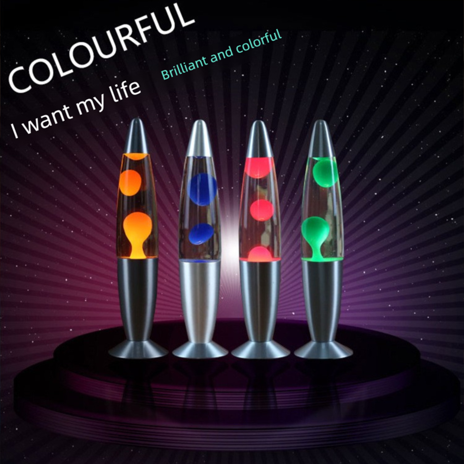 Декоративная лампа в виде меду – обзор и цена Lava Lamp Desktop