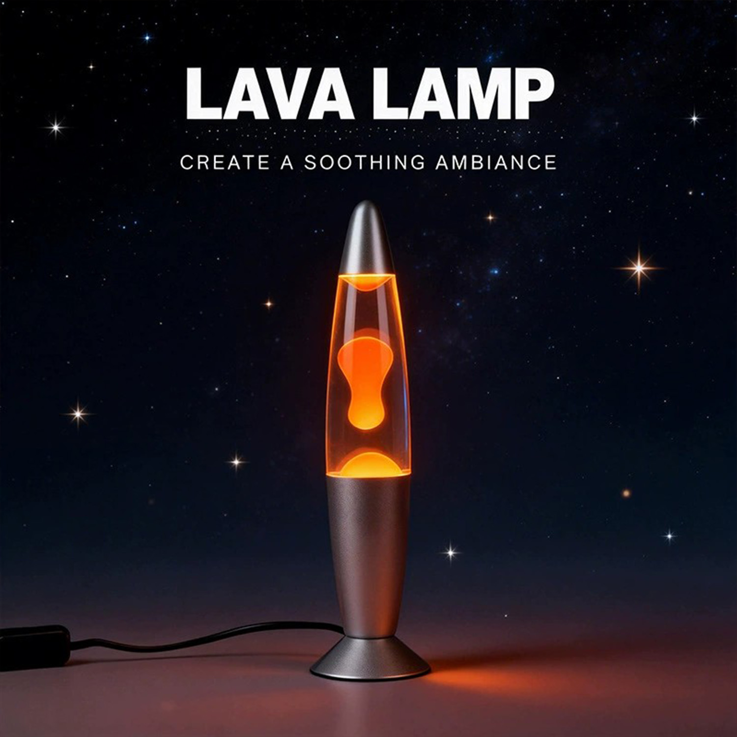 Декоративная лампа в виде меду – обзор и цена Lava Lamp Desktop