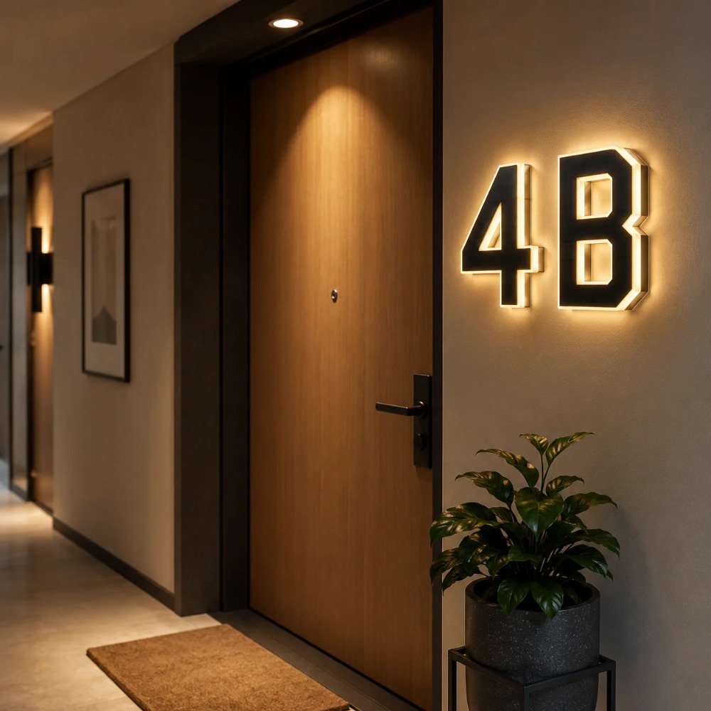 Солнечная светодиодная табличк – обзор и цена Decor Lighting Address