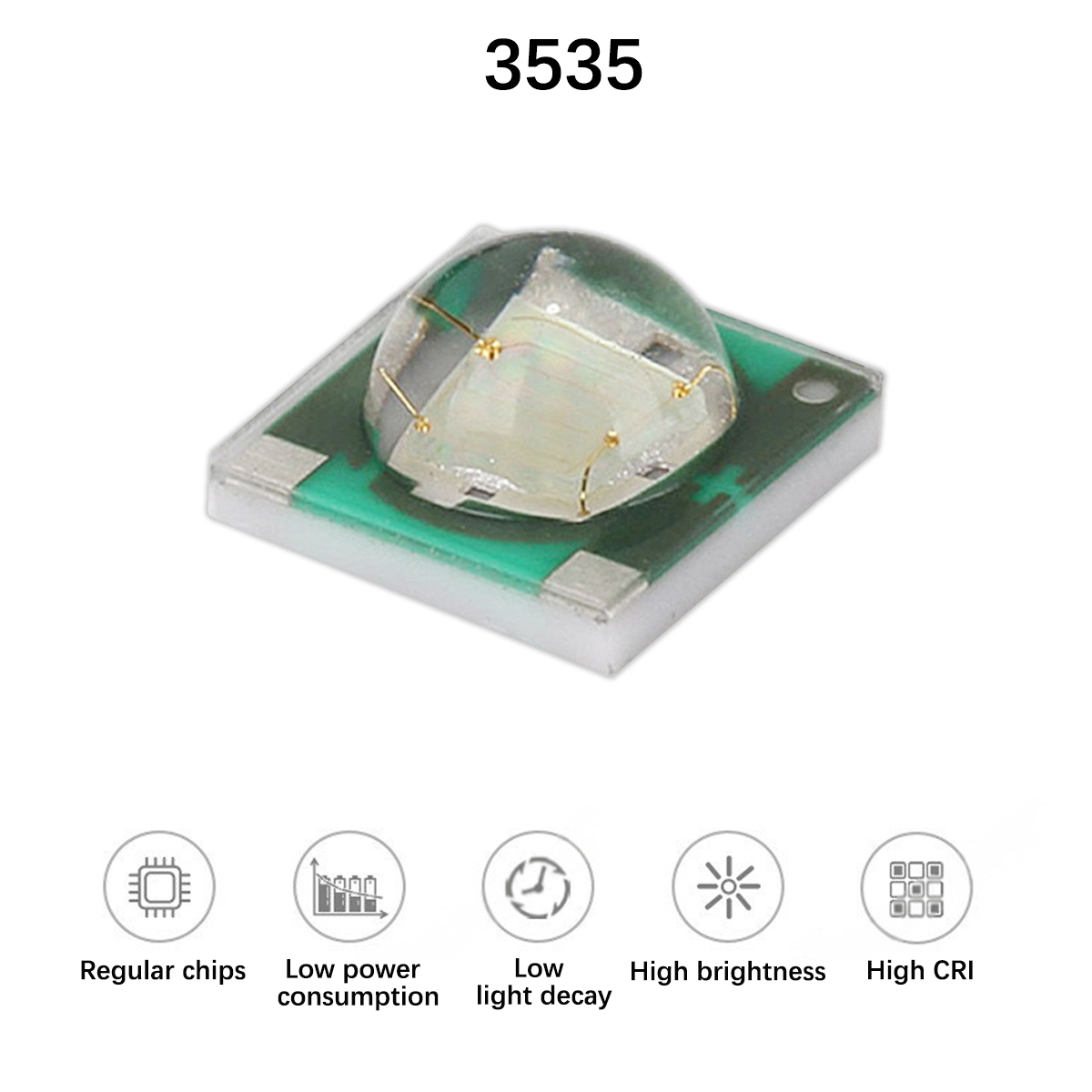 3535 Многоцветные мощные керам – обзор и цена Decor Lighting Solution