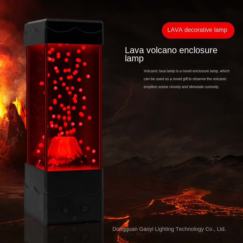 Светодиодный светильник из лав – обзор и цена Lava Lamp Desktop