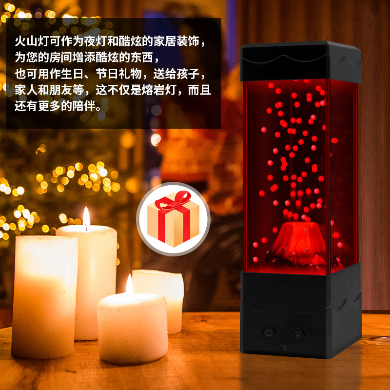 Светодиодный светильник из лав – обзор и цена Lava Lamp Desktop
