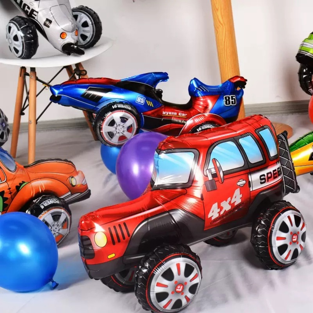 3D мультяшный автомобильный во – обзор и цена Lighting Mcqueen Birthday Decor