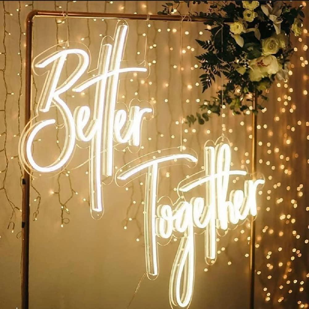 Неоновая вывеска «Better Toget – обзор и цена Lighting Decor Room