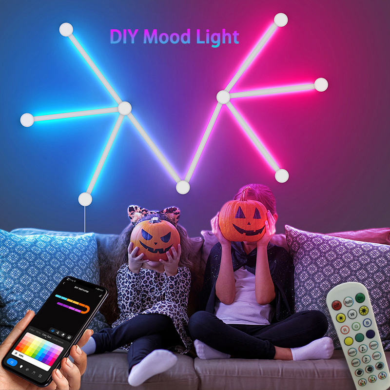 Умный настенный светильник RGB – обзор и цена Lighting Decor Room