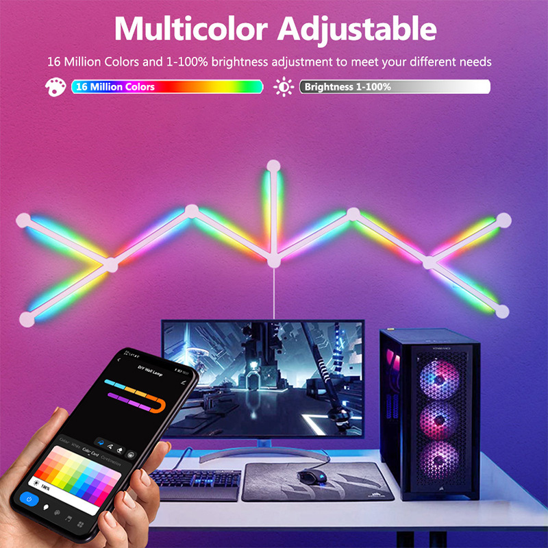 Умный настенный светильник RGB – обзор и цена Lighting Decor Room