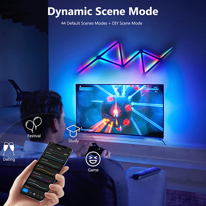 Умный настенный светильник RGB – обзор и цена Lighting Decor Room