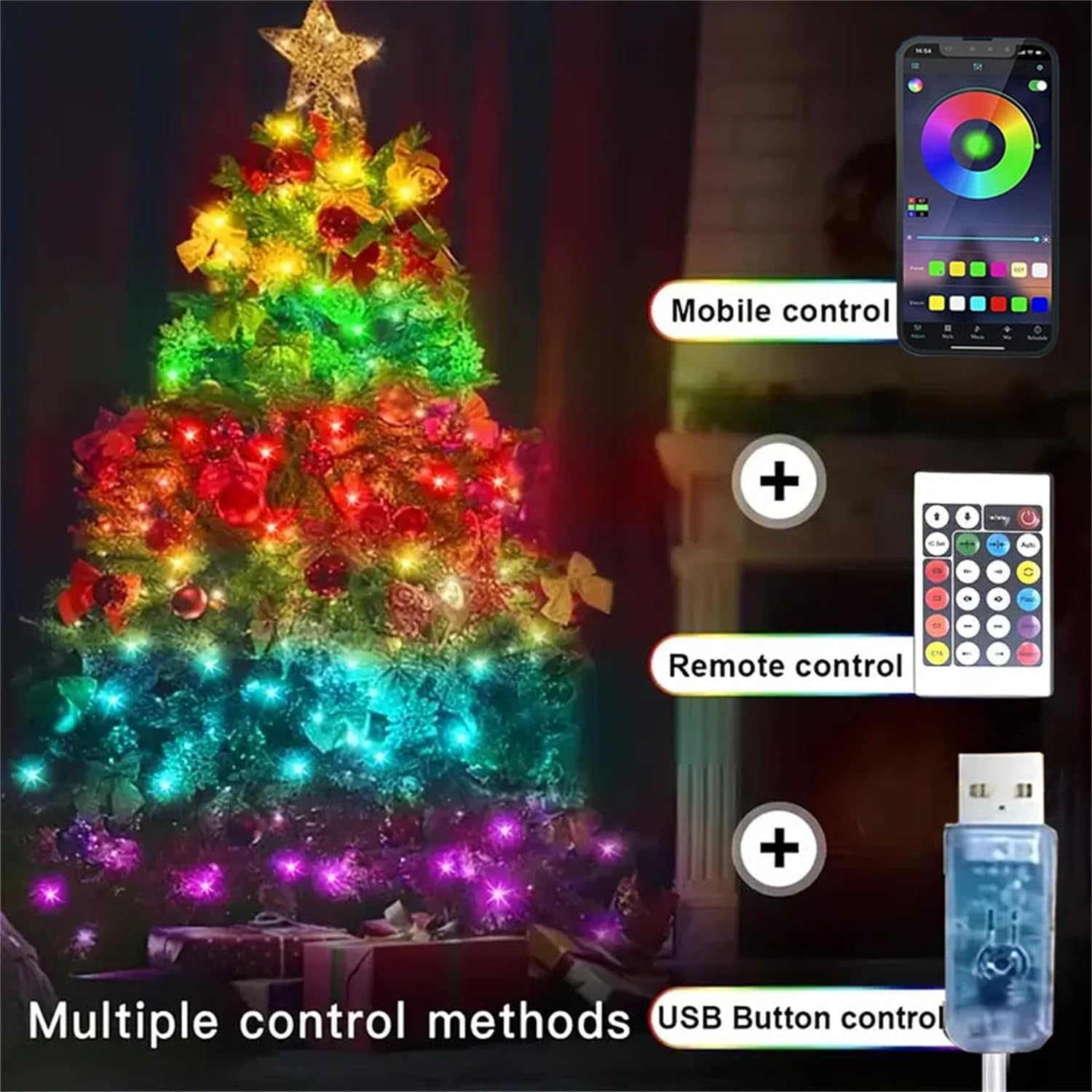 Светодиодная гирлянда Bluetoot – обзор и цена Decor Lighting Address