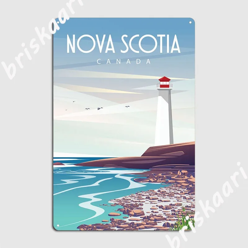 Металлический знак Nova Scotia – обзор и цена Nova Decor & Lighting Juletrelys