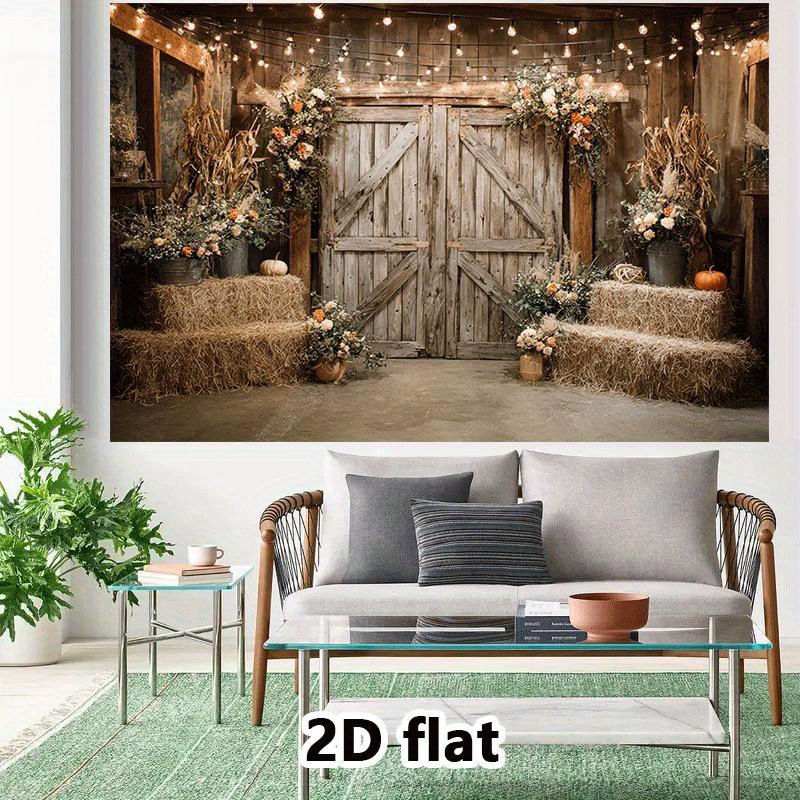 2D плоский гобелен в деревенск – обзор и цена Lighting Decor Photos
