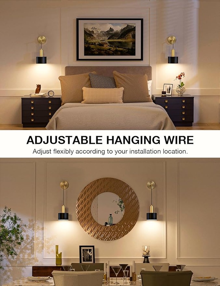 Золотые настенные бра, комплек – обзор и цена Decor Lighting Solution