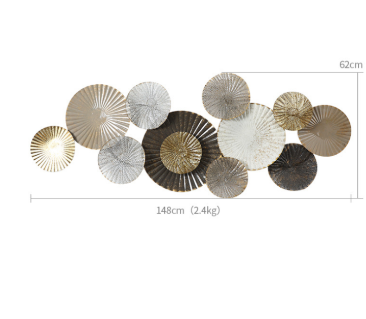 Настенный декор 3D из металла, – обзор и цена Lighting Metal Wall Decor