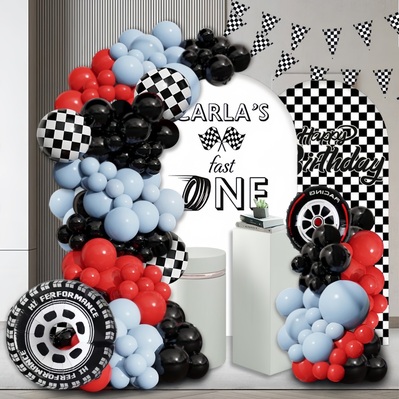 Набор из 115 воздушных шаров д – обзор и цена Lighting Mcqueen Birthday Decor