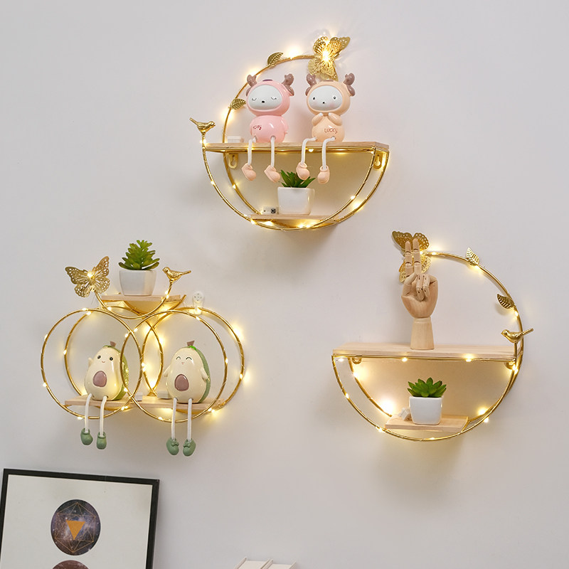 Настенная полка без сверления  – обзор и цена Lighting Metal Wall Decor