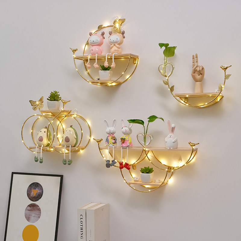 Настенная полка без сверления  – обзор и цена Lighting Metal Wall Decor