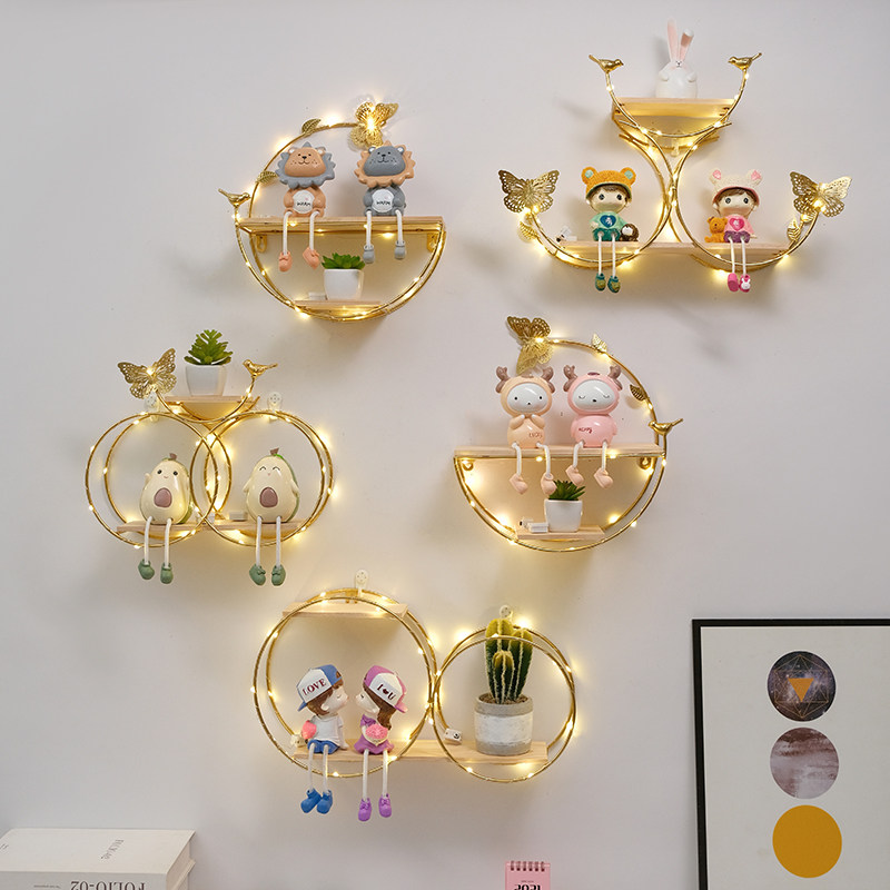 Настенная полка без сверления  – обзор и цена Lighting Metal Wall Decor