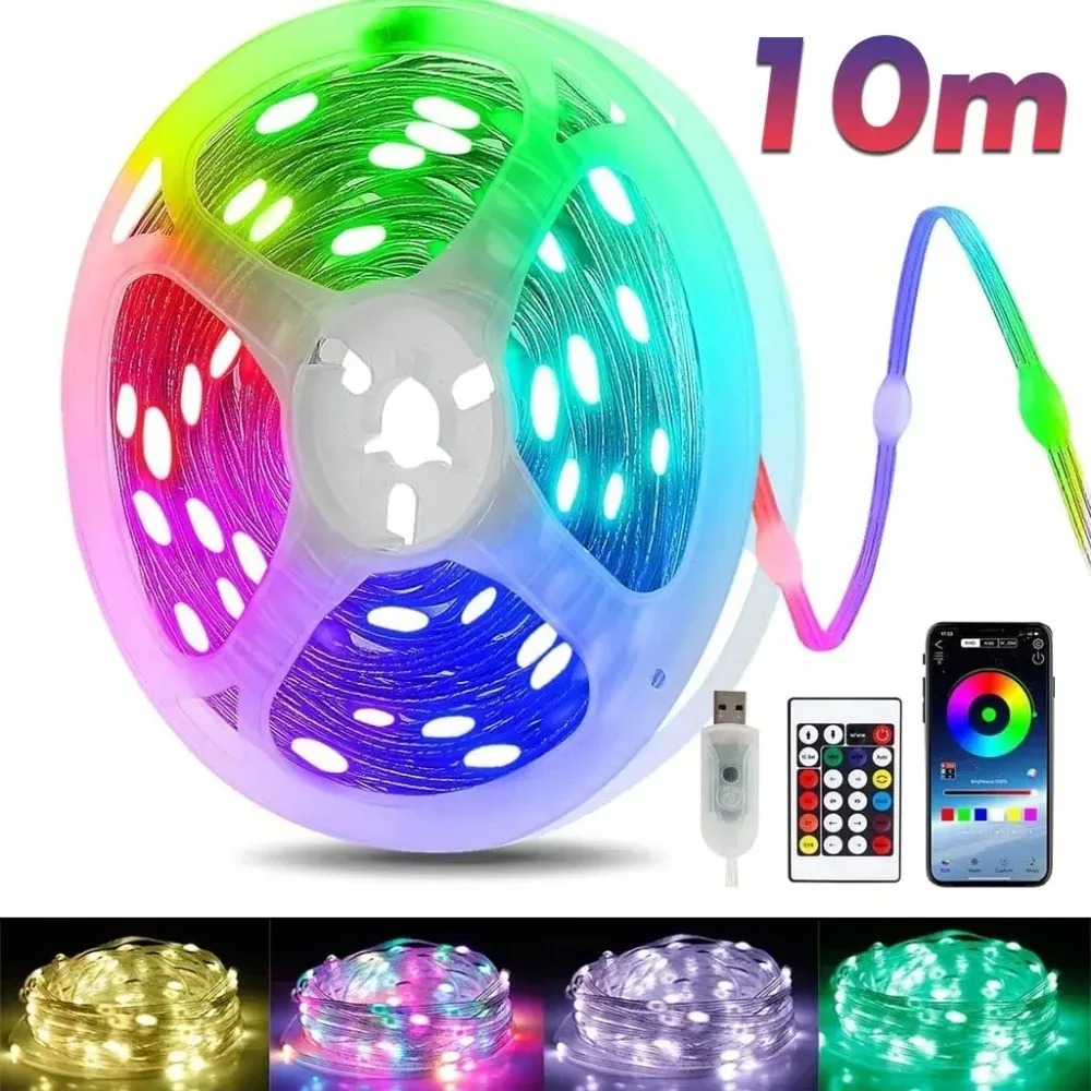 Адресуемая RGBIC LED гирлянда  – обзор и цена Decor Lighting Address