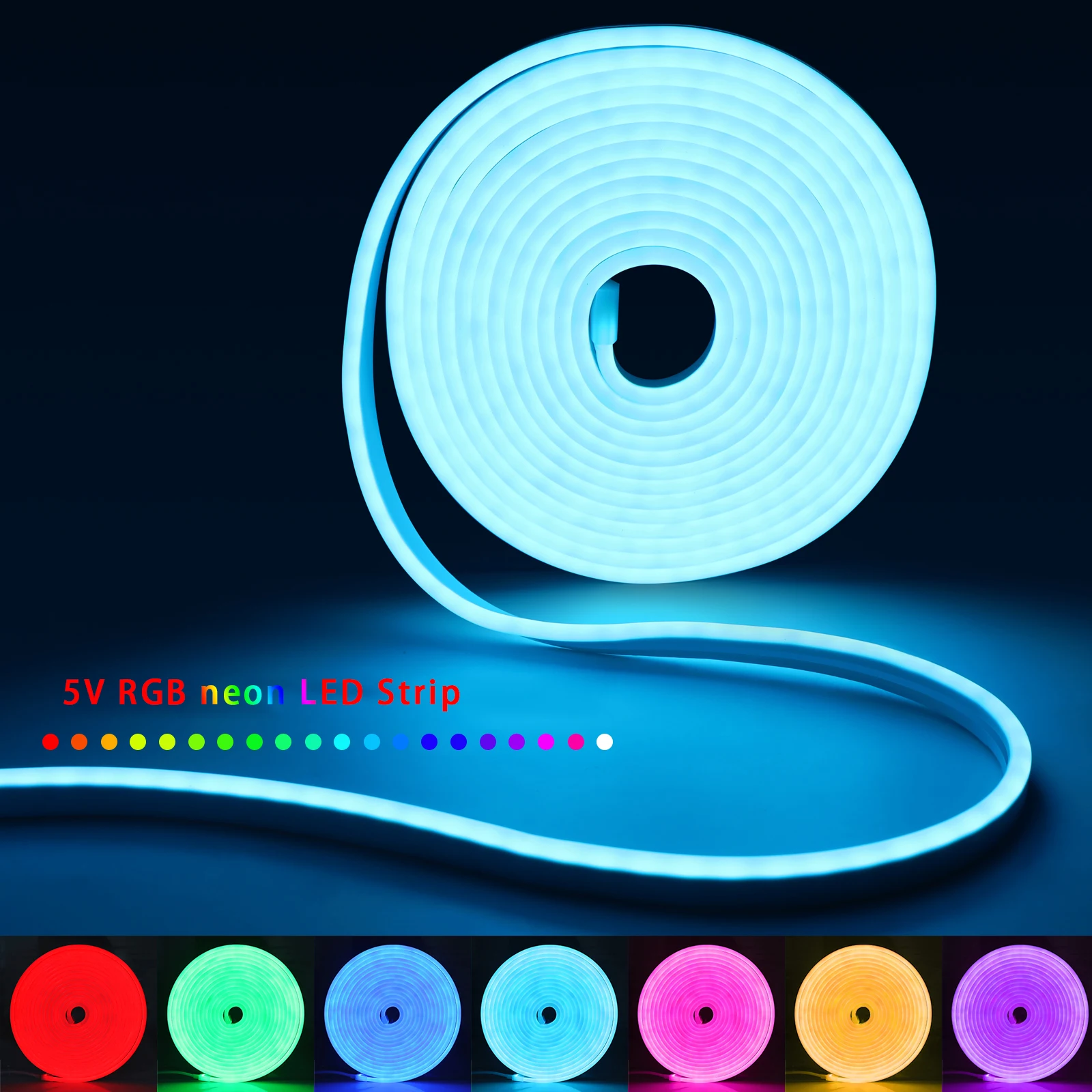 1-5 м RGB светодиодный неоновы – обзор и цена Lighting Decor Room