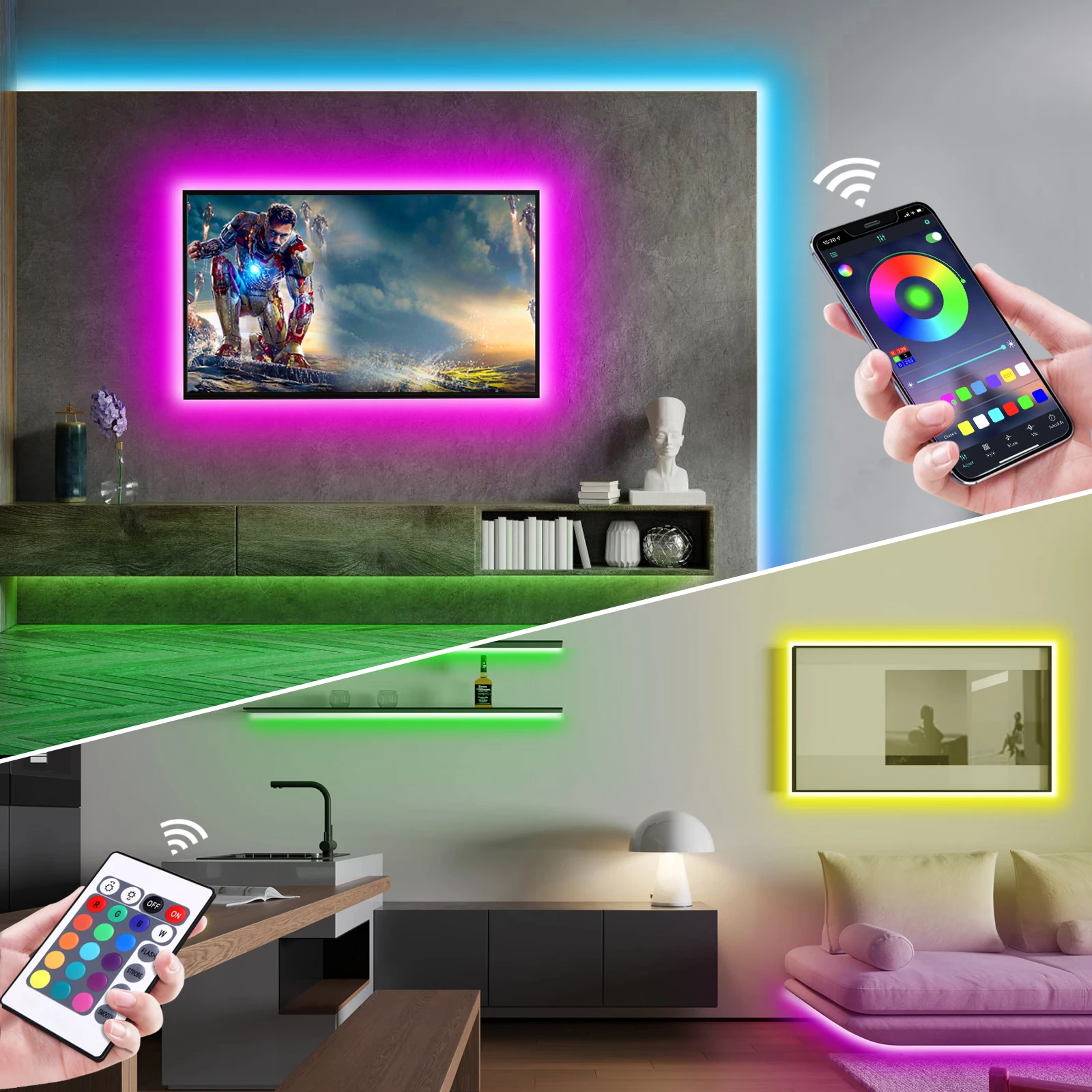 1-5 м RGB светодиодный неоновы – обзор и цена Lighting Decor Room